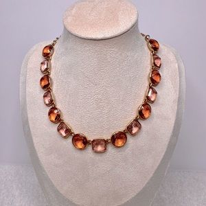 Oscar De La Renta VICTORIAN GLASS NECKLACE